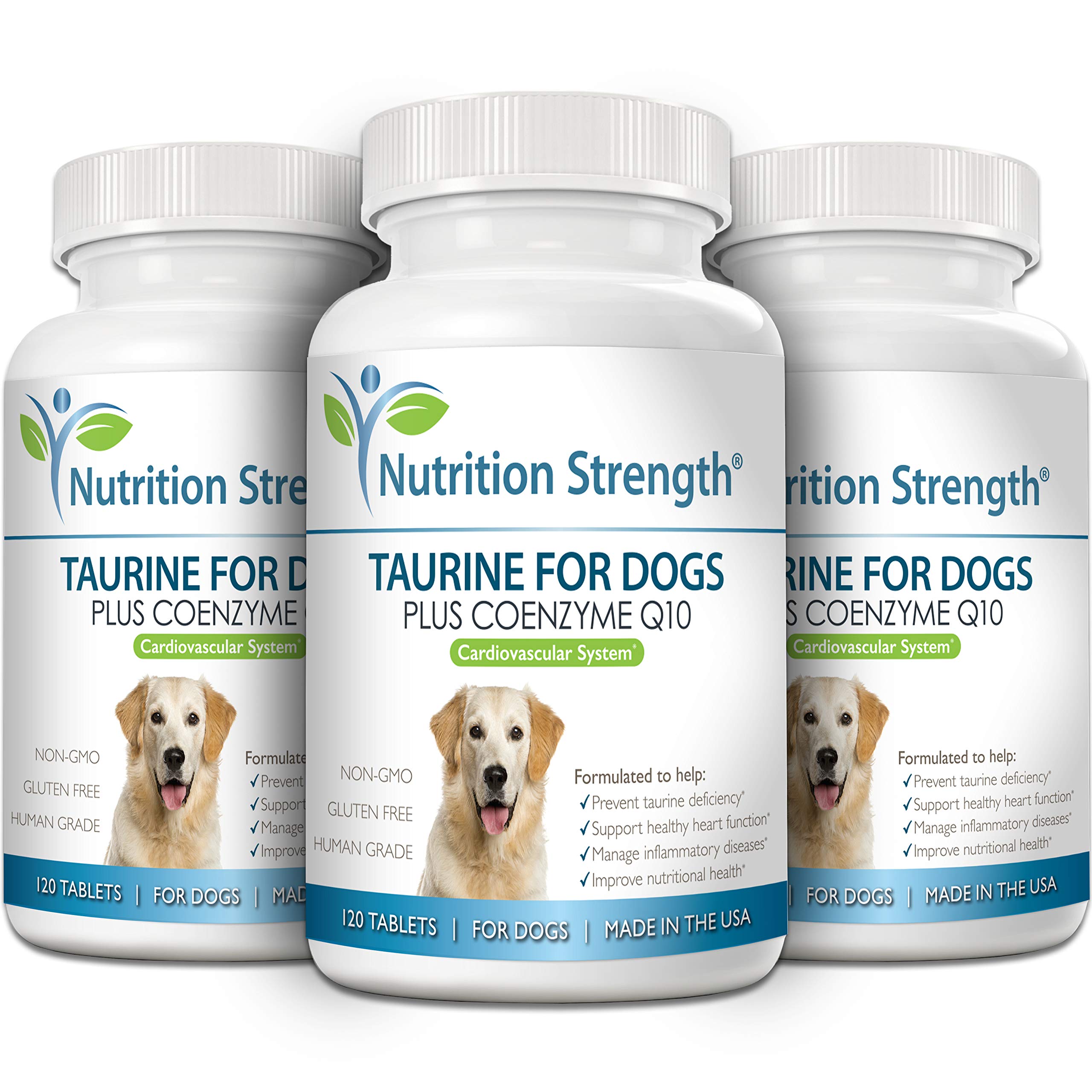Nutrition Strength Taurina: tabletas de uso diario para apoyo continuo del corazón