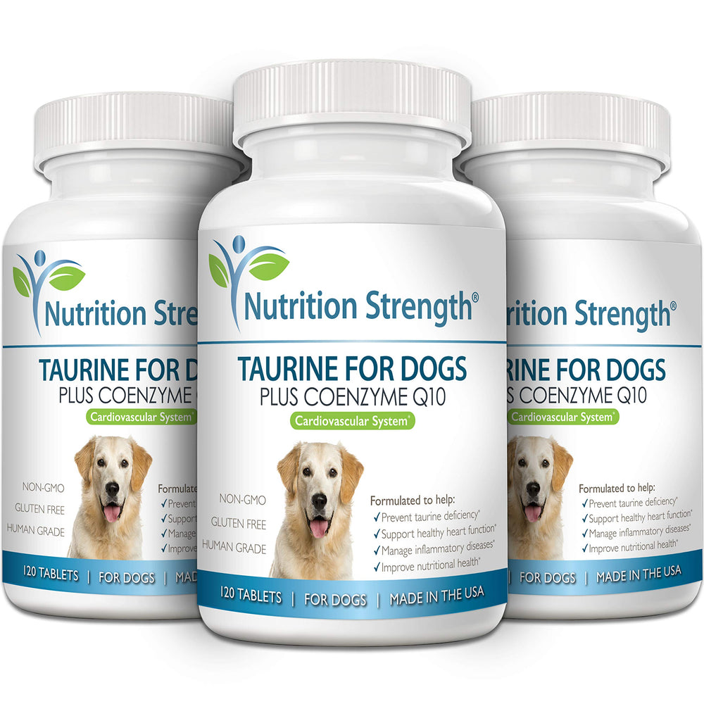Nutrition Strength Taurina: tabletas de uso diario para apoyo continuo del corazón