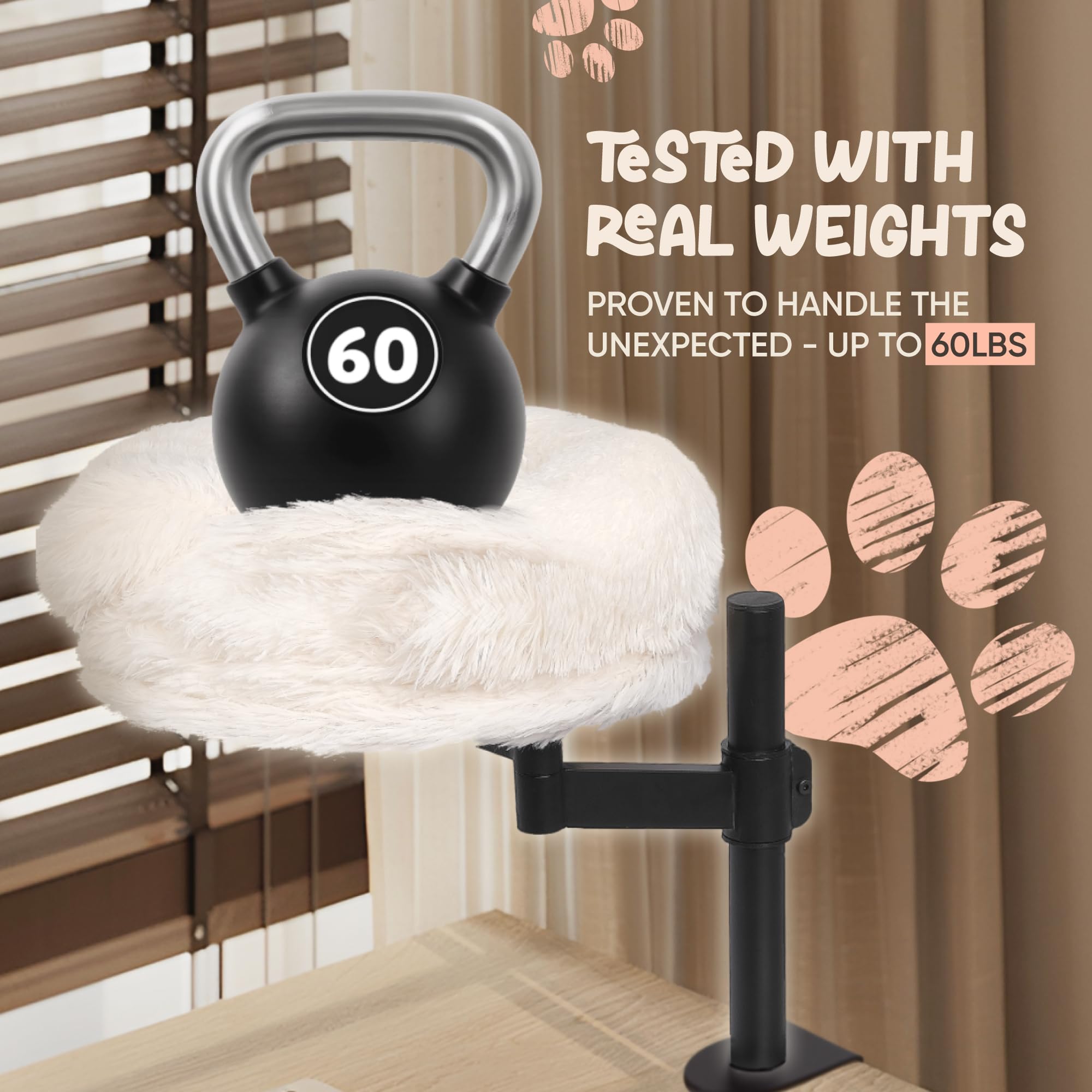 Nuzzle Nest instalación rápida sin taladros para proteger tu mesa