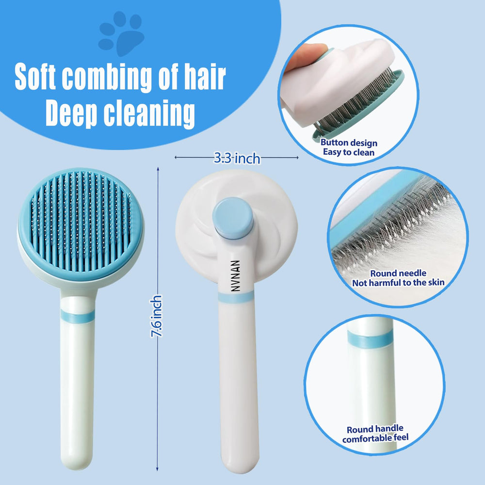 NVNAN acabado-azul-kit-aseo-perros, estilo práctico en tu rutina de cuidado