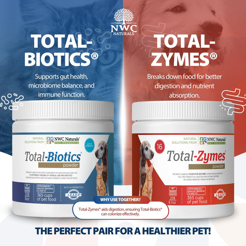 NWC Naturals prebióticos que acompañan probióticos para la salud intestinal.