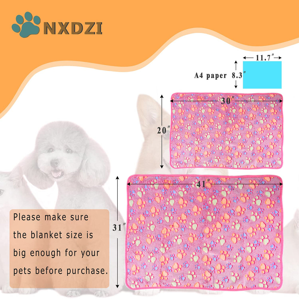 Manta NXDZI de veludo coral, tacto suave para mascotas.