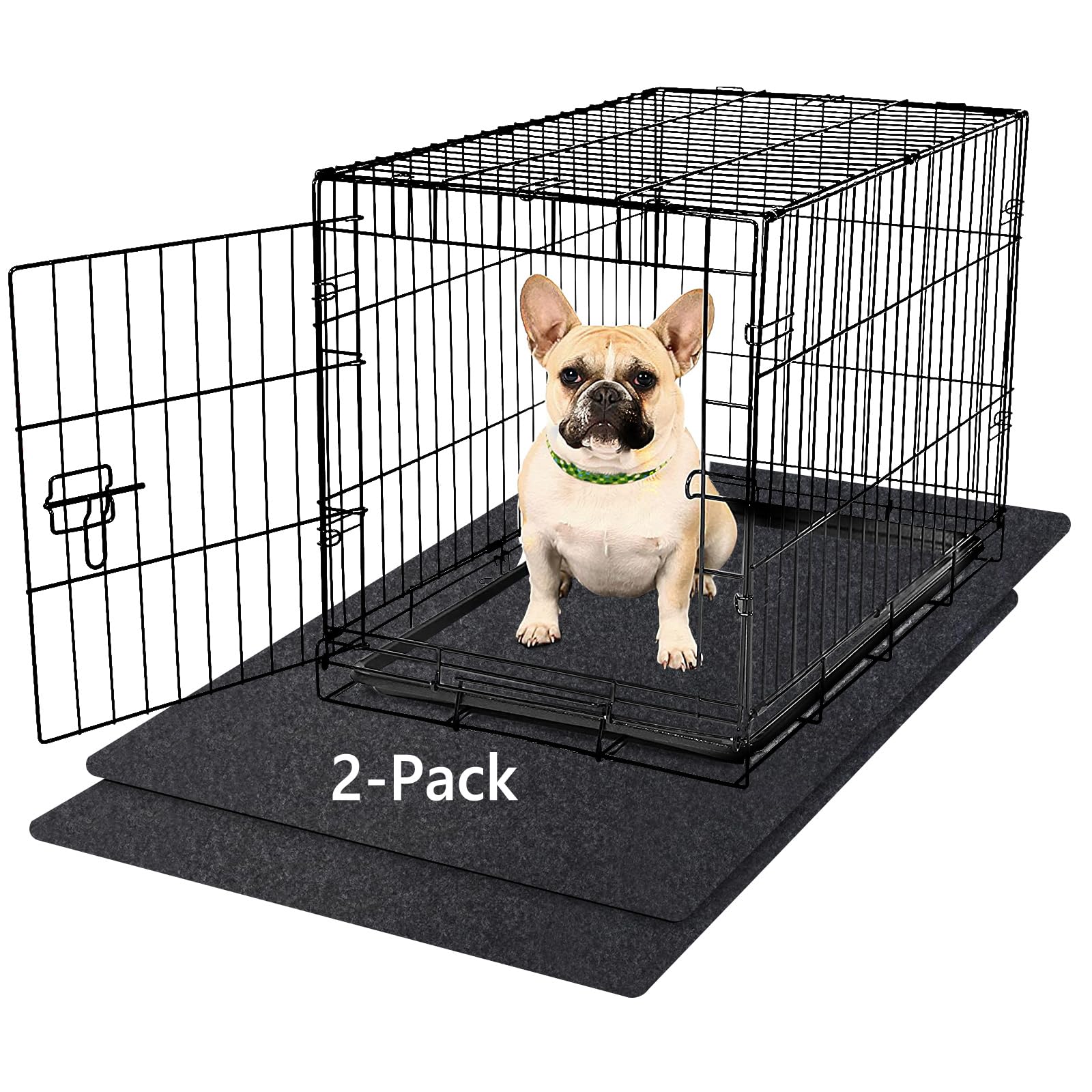 Almohadilla NYFITY para jaula de perro: absorbente y protege el suelo.