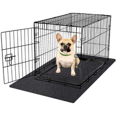 NYFITY colchoneta jaula perro 36x24: acolchado suave y fácil de adaptar a cualquier jaula.