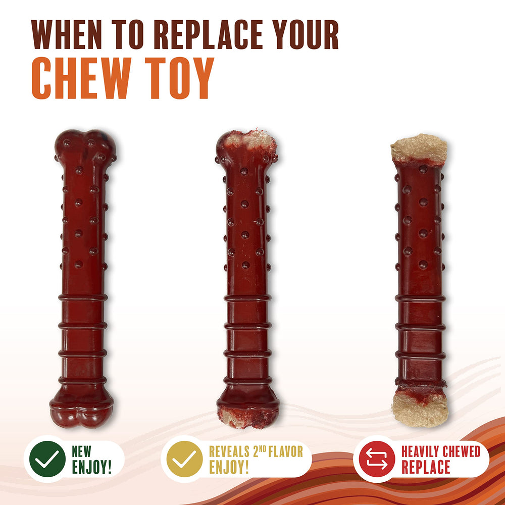 Nylabone entretenimiento duradero para perros activos.