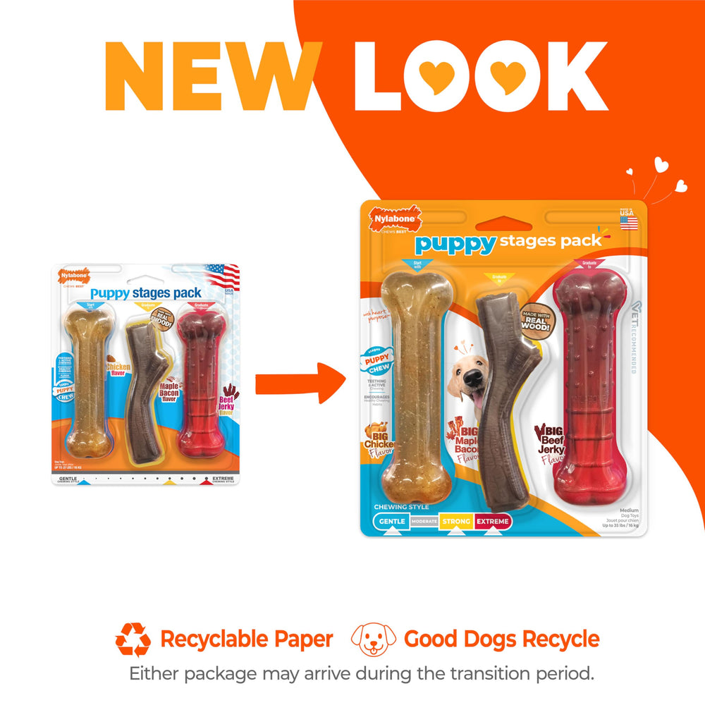 nylabone-etapas-cachorro-juguete-denticion-blando: ideal para dientes en desarrollo.