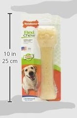 Nylabone FlexiChew, hueso sabor pollo, ideal para masticación moderada y entretenimiento