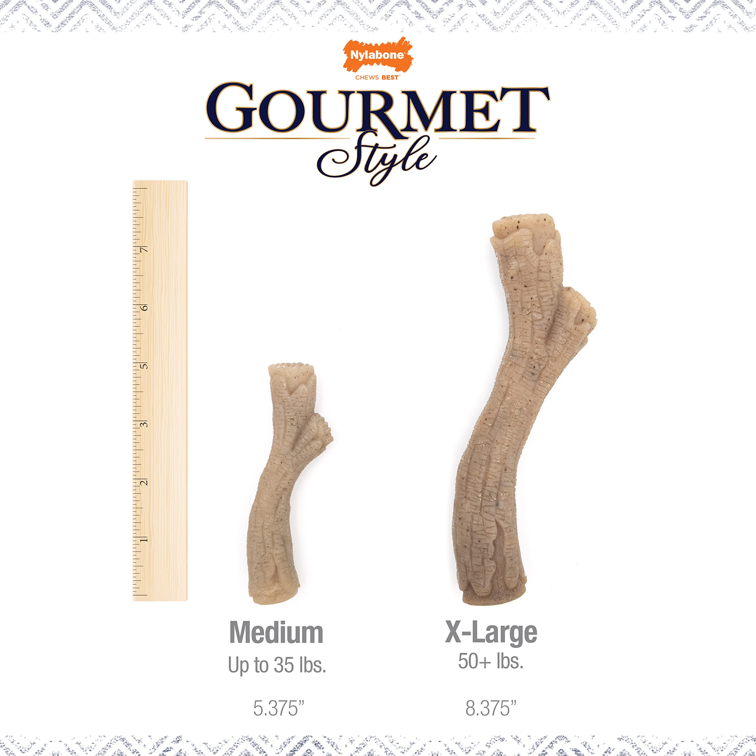 El palito Gourmet Style facilita la limpieza dental durante la mordida