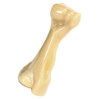 Nylabone hueso de forma natural para perros grandes, masticación duradera.