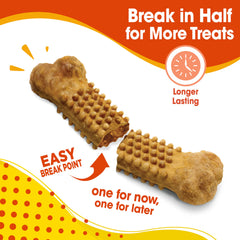 Nylabone Nubz durabilidad larga para masticación prolongada en perros grandes.