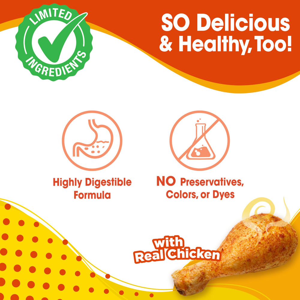 Nylabone Nubz hecho en EE. UU., ingredientes naturales de calidad.