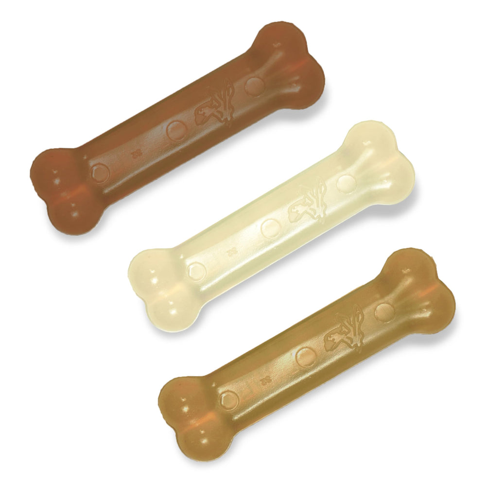 Nylabone Original Flexi Bone: juguete masticable para mordedores moderados, duradero