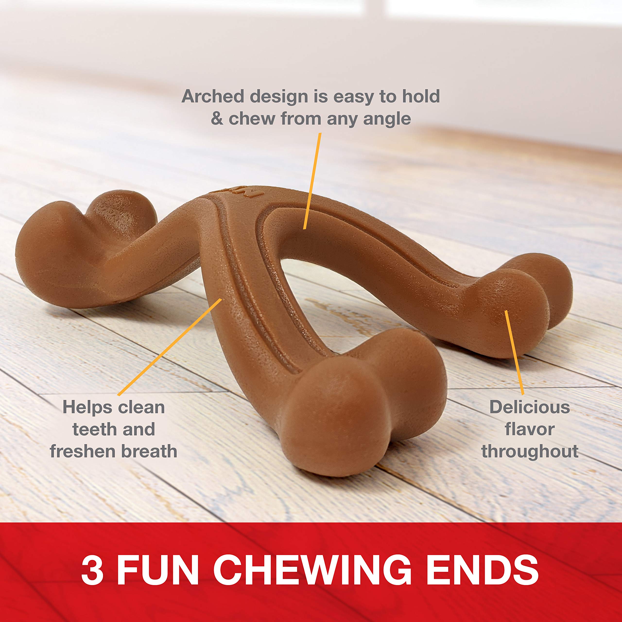 Nylabone: apto para perros grandes hasta 50 libras