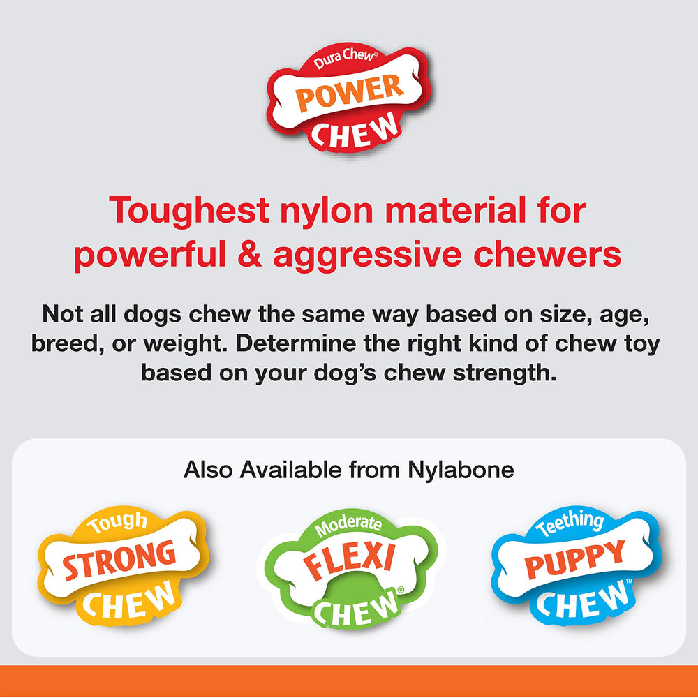 Nylabone Power Chew: texturas múltiples estimulan la masticación