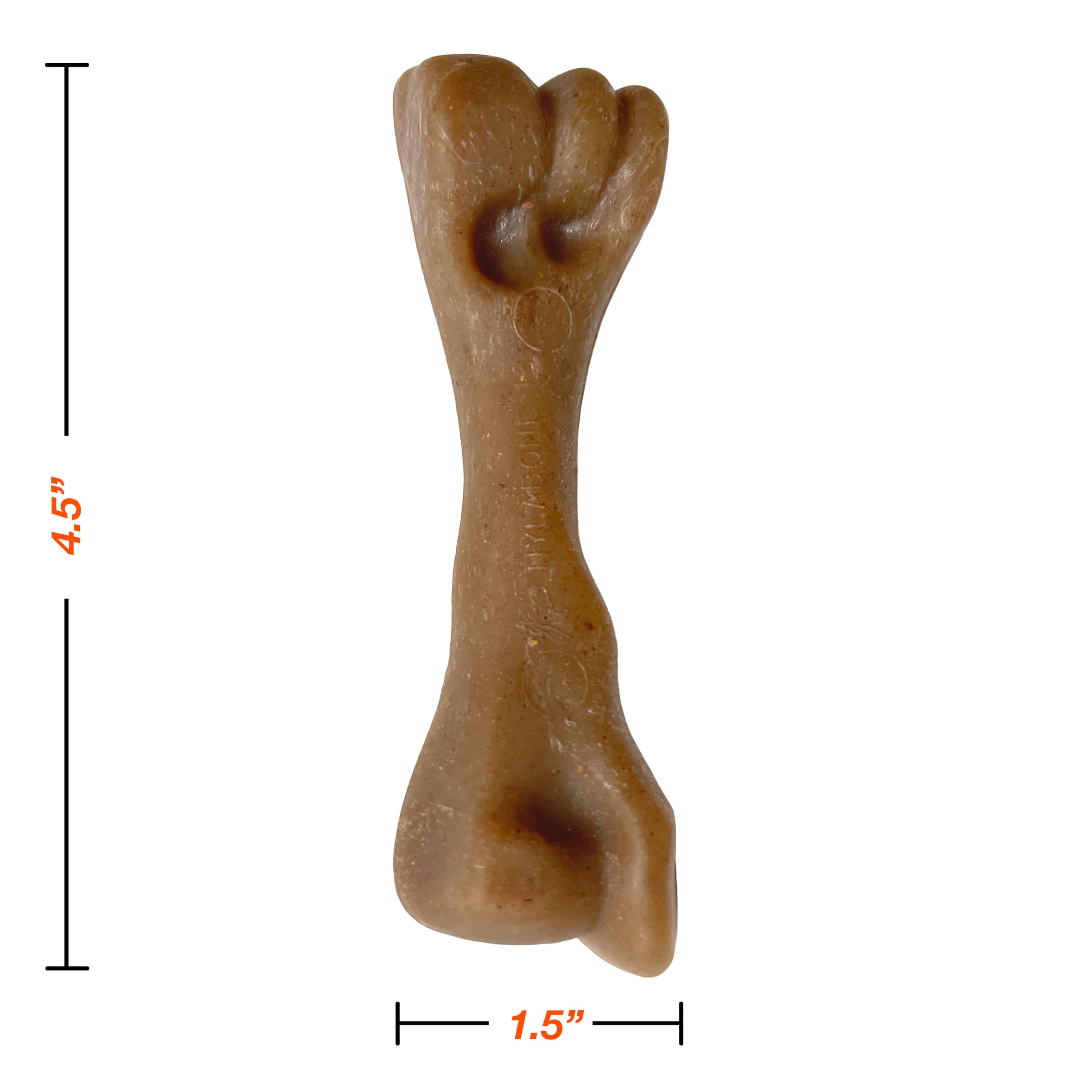 Nylabone con propósito y corazón: juguete duradero para perros.