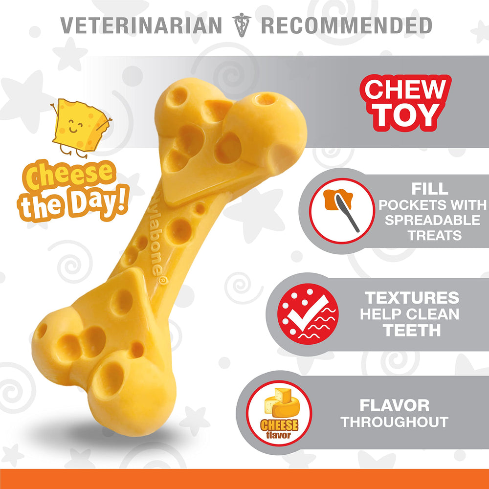 Nylabone Texturas con surcos y nodulos para masticación constante