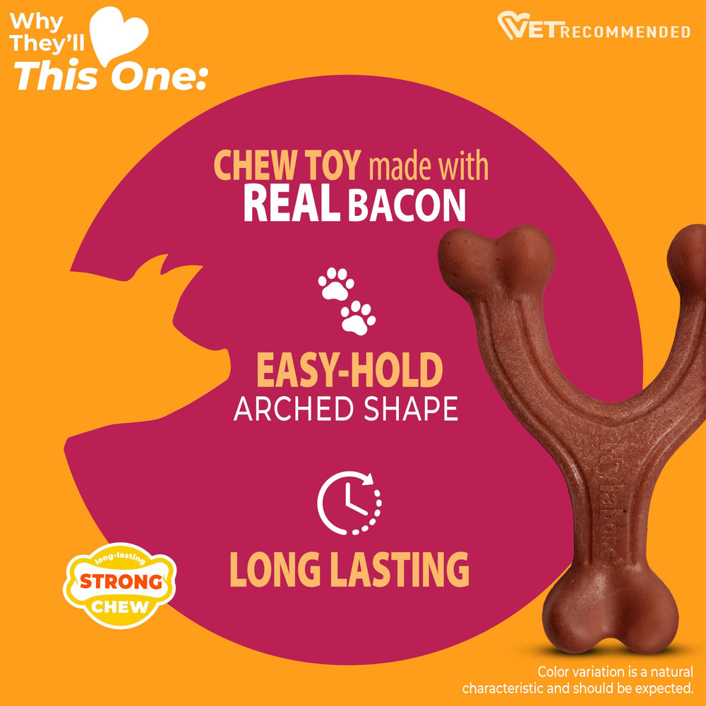 Nylabone Wishbone: masticación duradera para perros fuertes