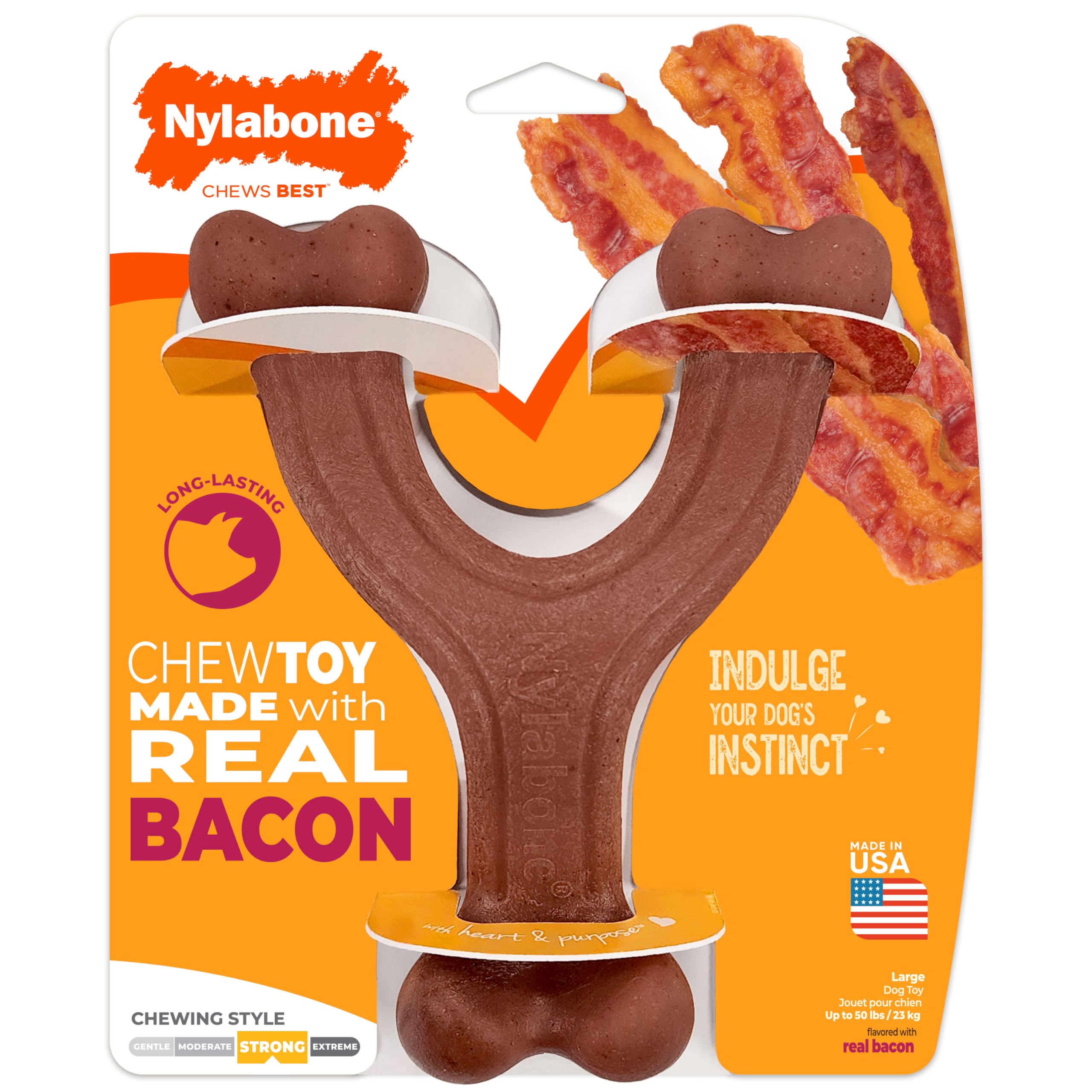 Nylabone Wishbone: resistencia y seguridad en un mordedor