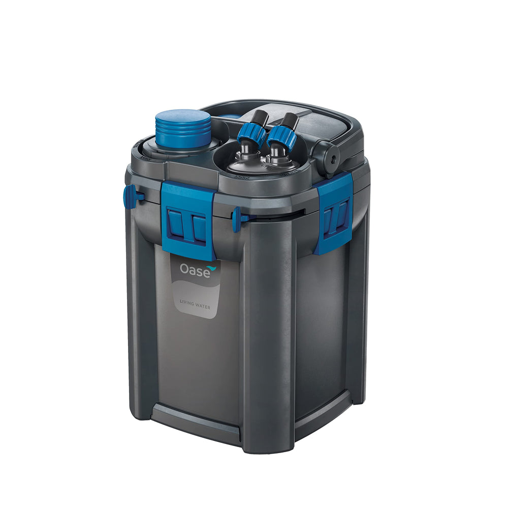 OASE Biomaster filtro externo 4 etapas para agua clara en acuarios.
