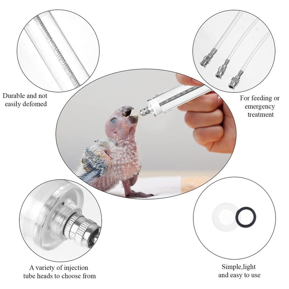 Jeringa OBANGONG de 10 ml para aves, ideal para dosis pequeñas