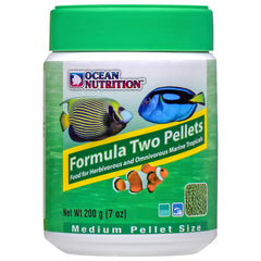 Ocean Nutrition Fórmula Dos Pellets en bolsa sin oxígeno, frescura prolongada.