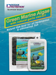 Ocean Nutrition Seaweed Select: alga verde con ajo, mejora la palatabilidad para peces selectivos.