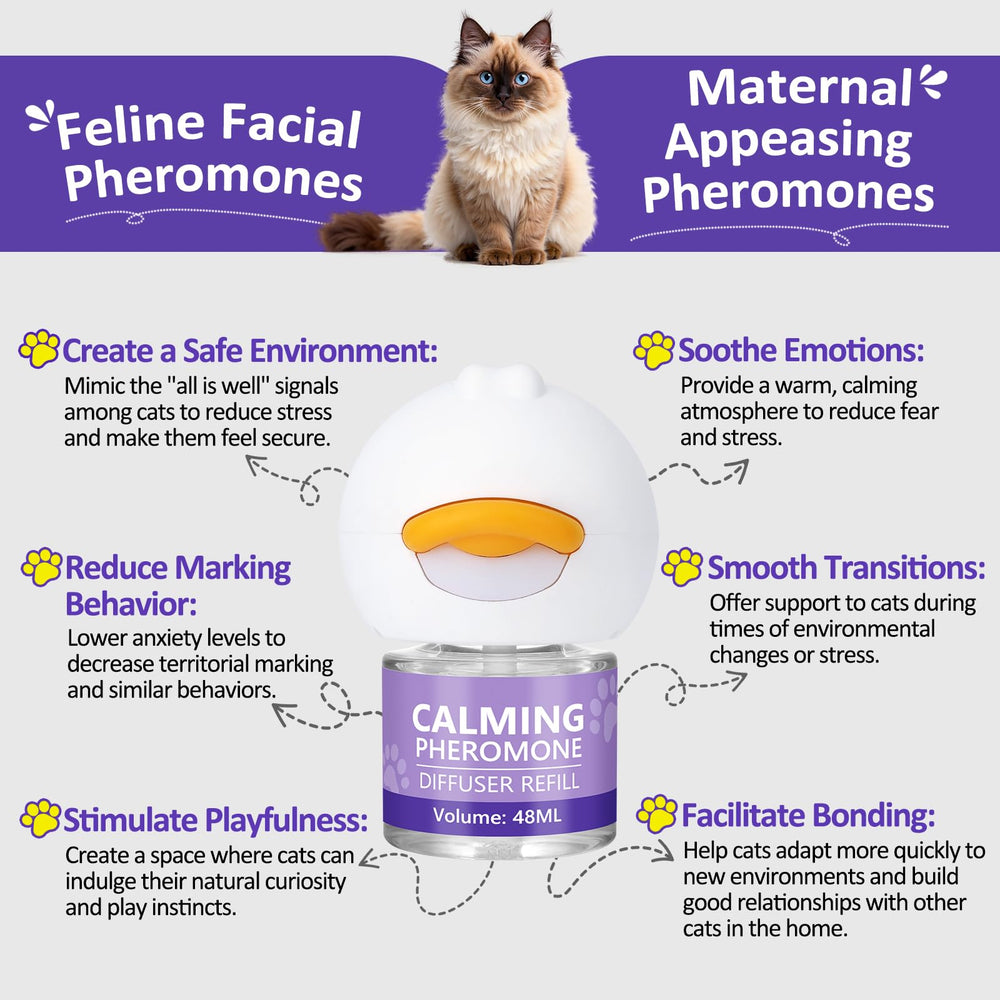 OcePor difusor calma-gatos con recargas para múltiples usos.