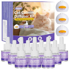 OcePor difusor calma-gatos con tres enchufes para uso continuo en casa.
