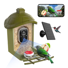 oddkont alimentador pajaros camara 2k captura momentos detallados para observacion.