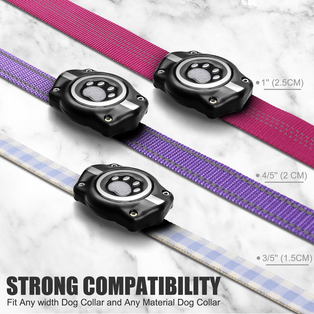 Odokele AirTag Collar montaje seguro y compatible con varias correas.