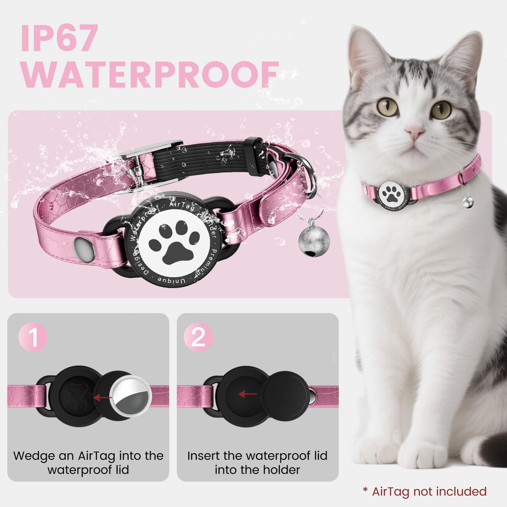 Odokele collar localizador ajuste múltiple, se adapta a gatitos y gatos.