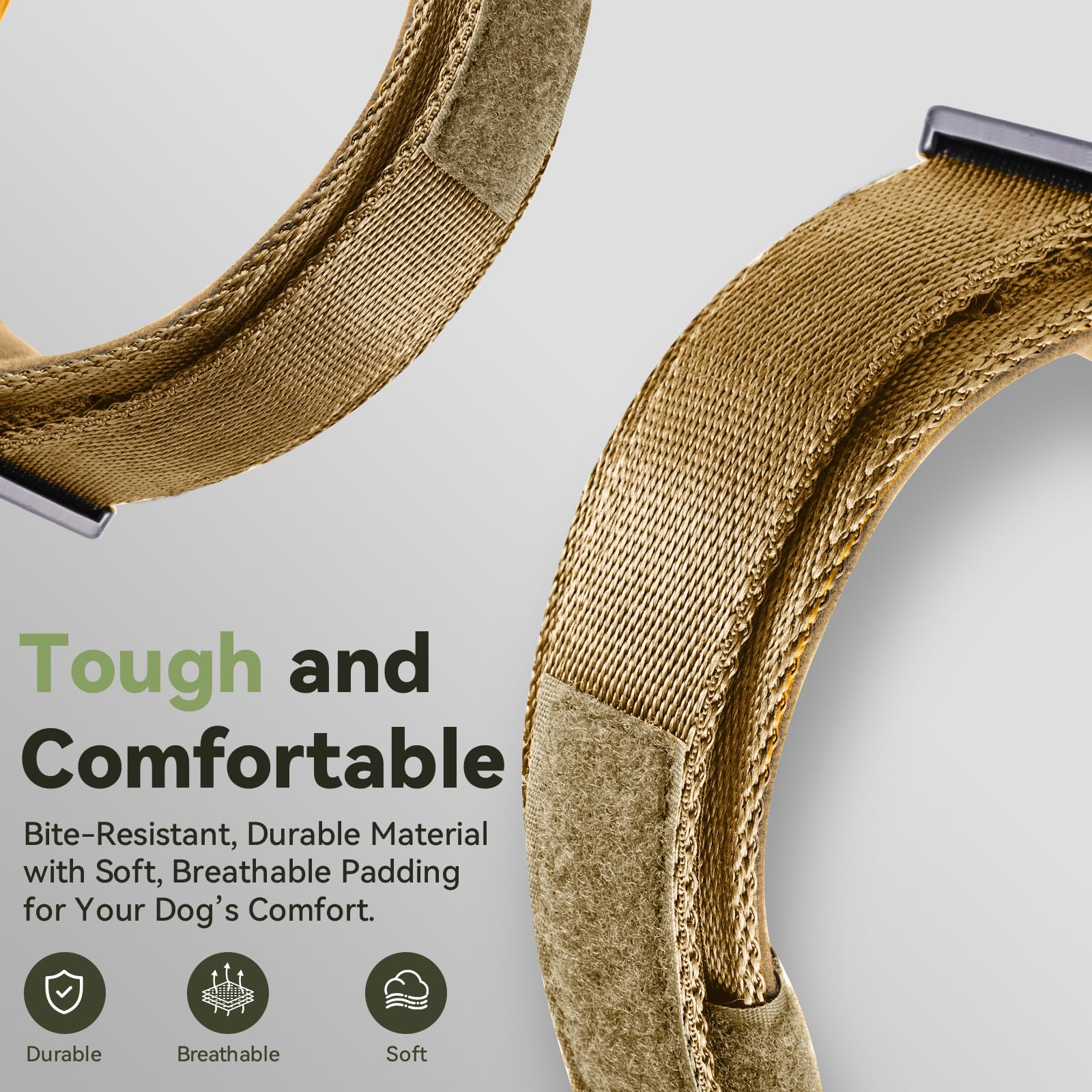 Odokele Collar con tallas M, L y XL para perros medianos y grandes