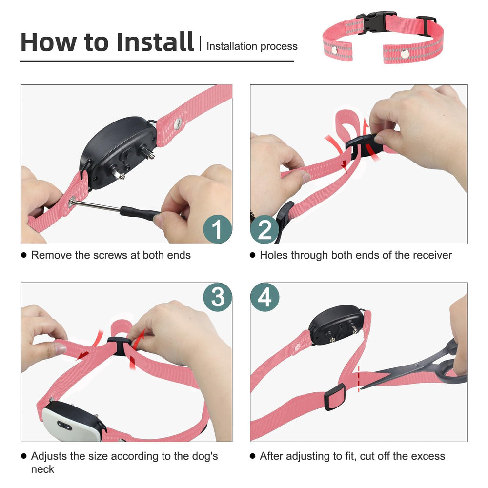 Odokele correa universal, compatible con múltiples receptores de collares.