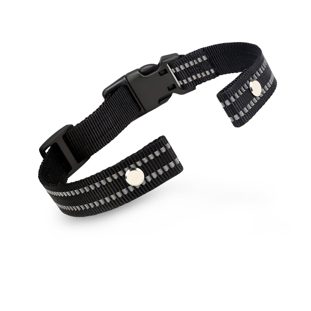 Odokele correa repuesto collar nylon negro, fácil instalación para collar de entrenamiento