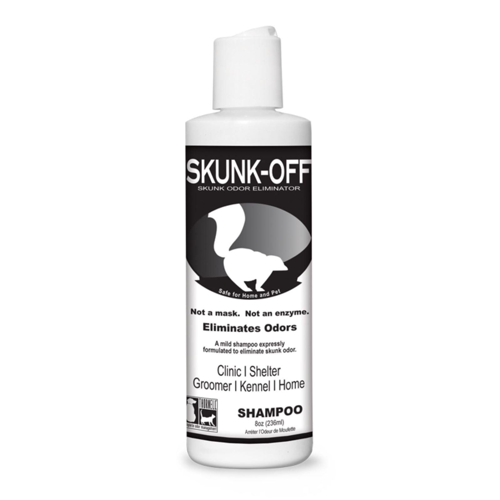 Odorcide Skunk Off champú para perros, elimina olores fuertes de forma segura