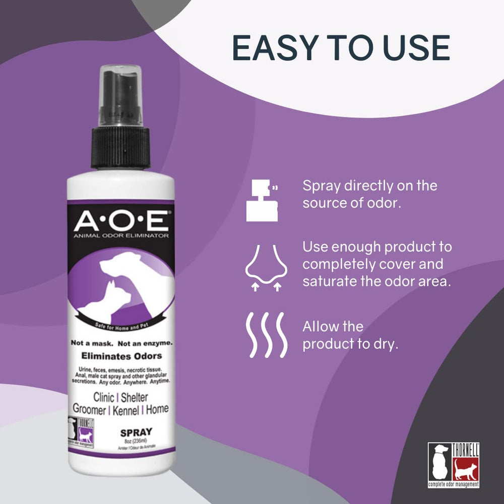 Odorcide spray eliminador de olores para perros y gatos, mantiene áreas frescas