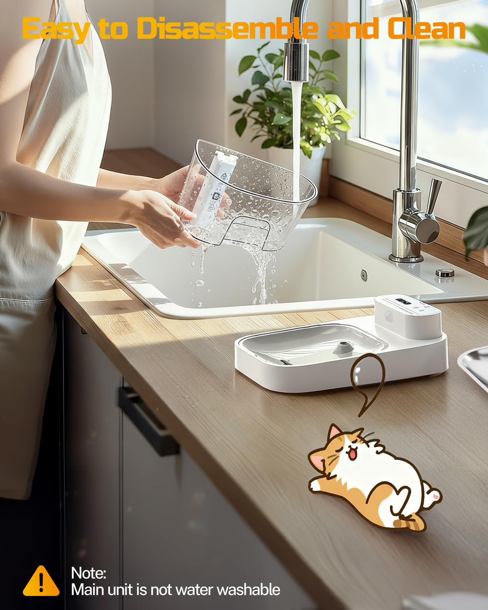 ODSD uso-interior-gato ideal para hogares con mascotas en interiores.
