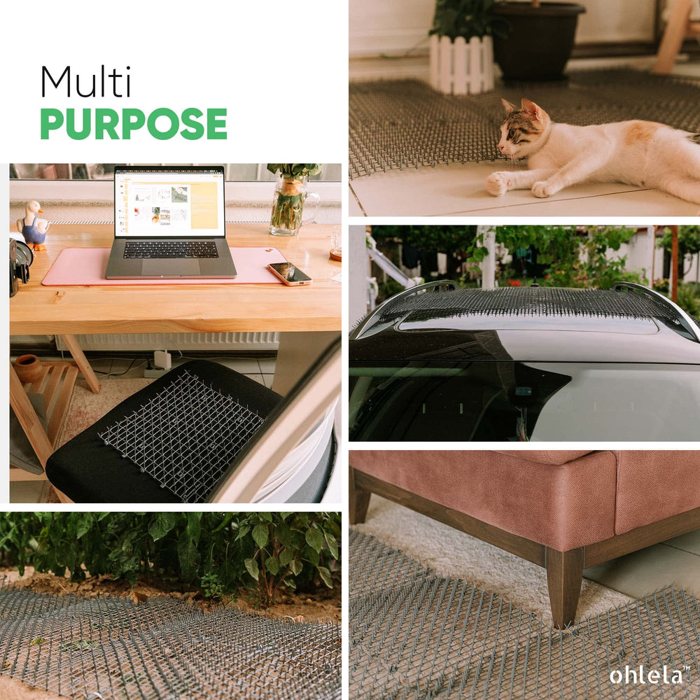 Ohlela 78x11pulgadas deterrente gatos cobertura amplia para varias superficies