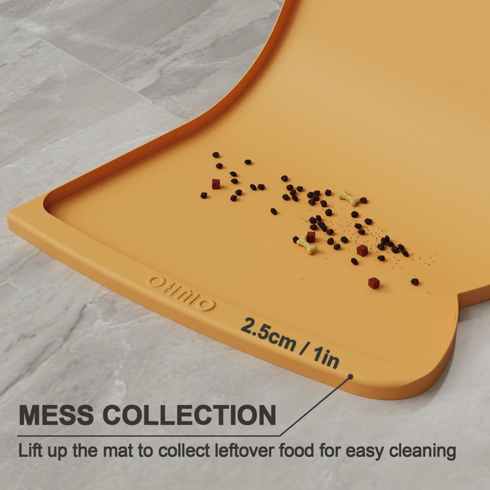 OHMO alfombrilla de silicona duradera y lavable para mascotas