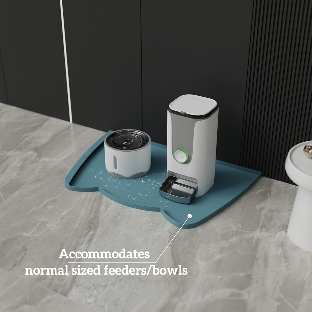 OHMO tapete impermeable protege el piso ante agua y comida