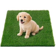 Oiyeefo alfombra cesped artificial para mascotas, ideal para entrenamiento en interiores.