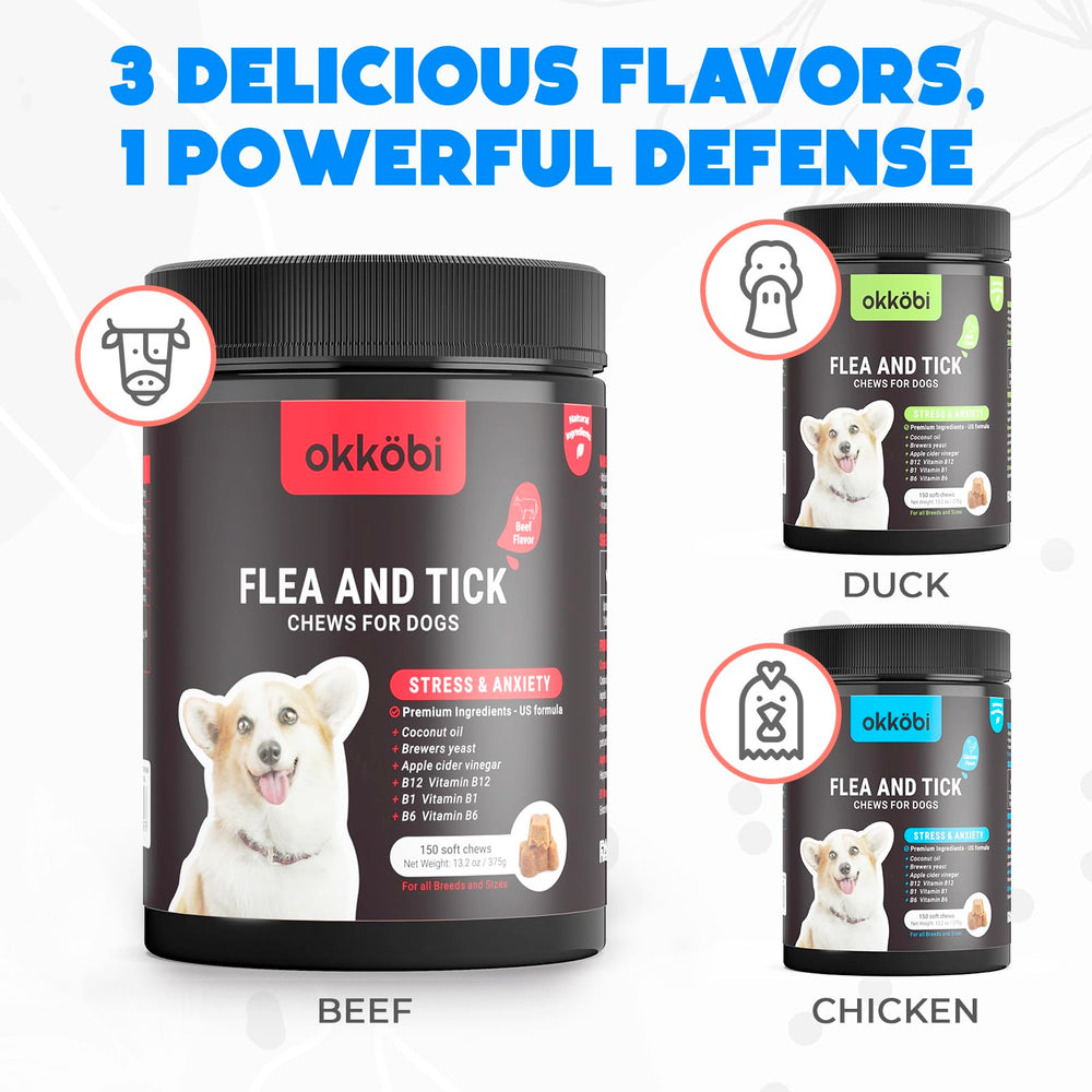 OKKÖBI control práctico para el cuidado diario de perros.