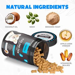 OKKÖBI ingredientes-naturales-coco-vinagre, opción más natural para el cuidado de tu perro.