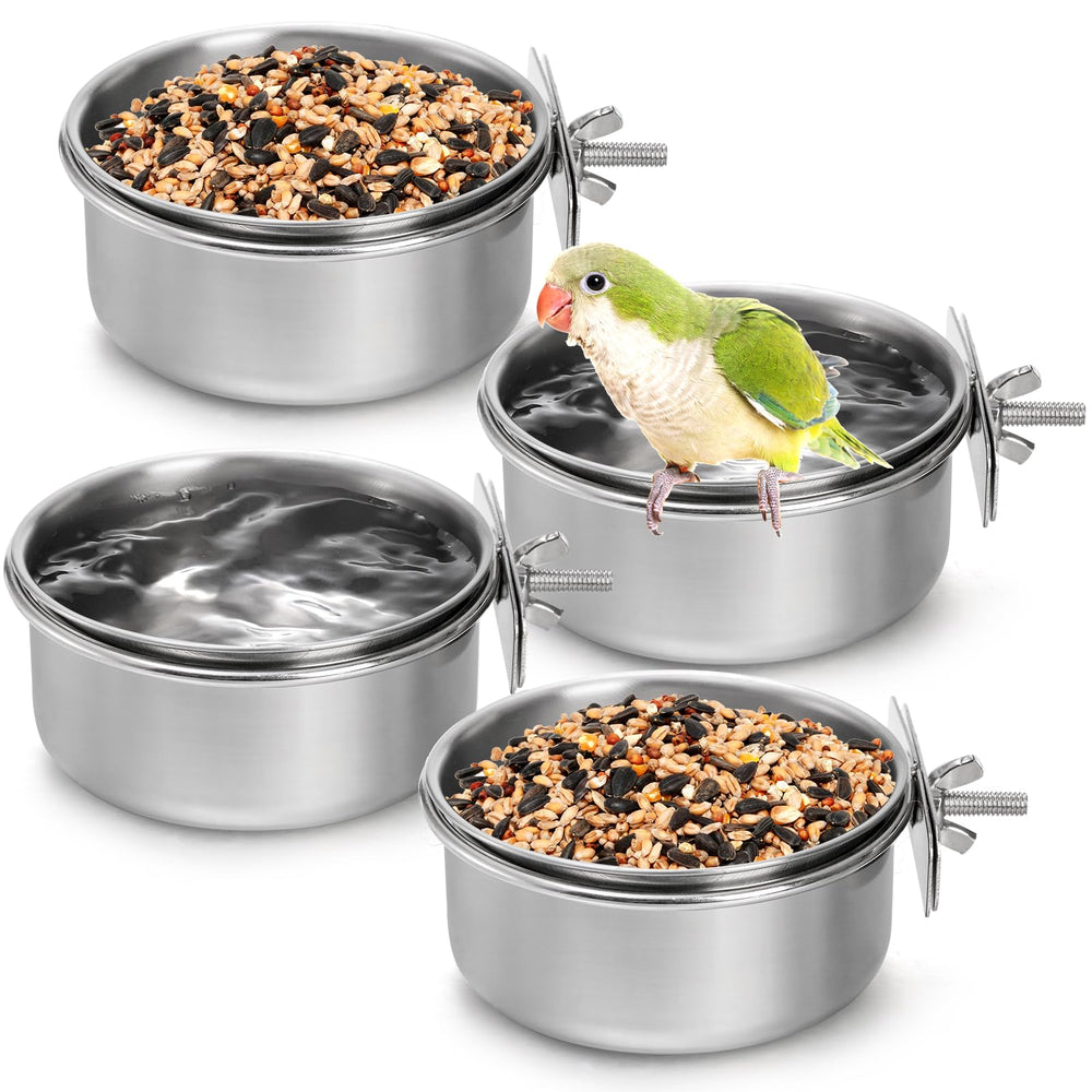 Okllen tazon alimentacion aves durable, ideal para comidas y agua diaria