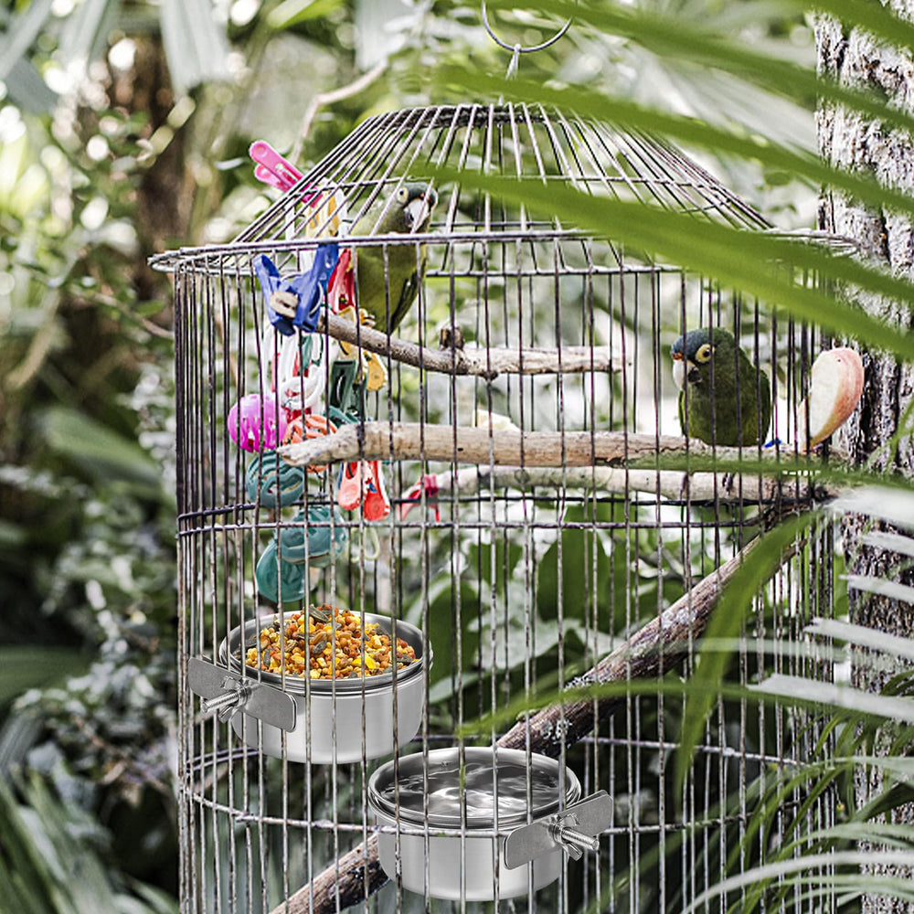 Okllen tazones alimentacion aves compatibles con múltiples jaulas