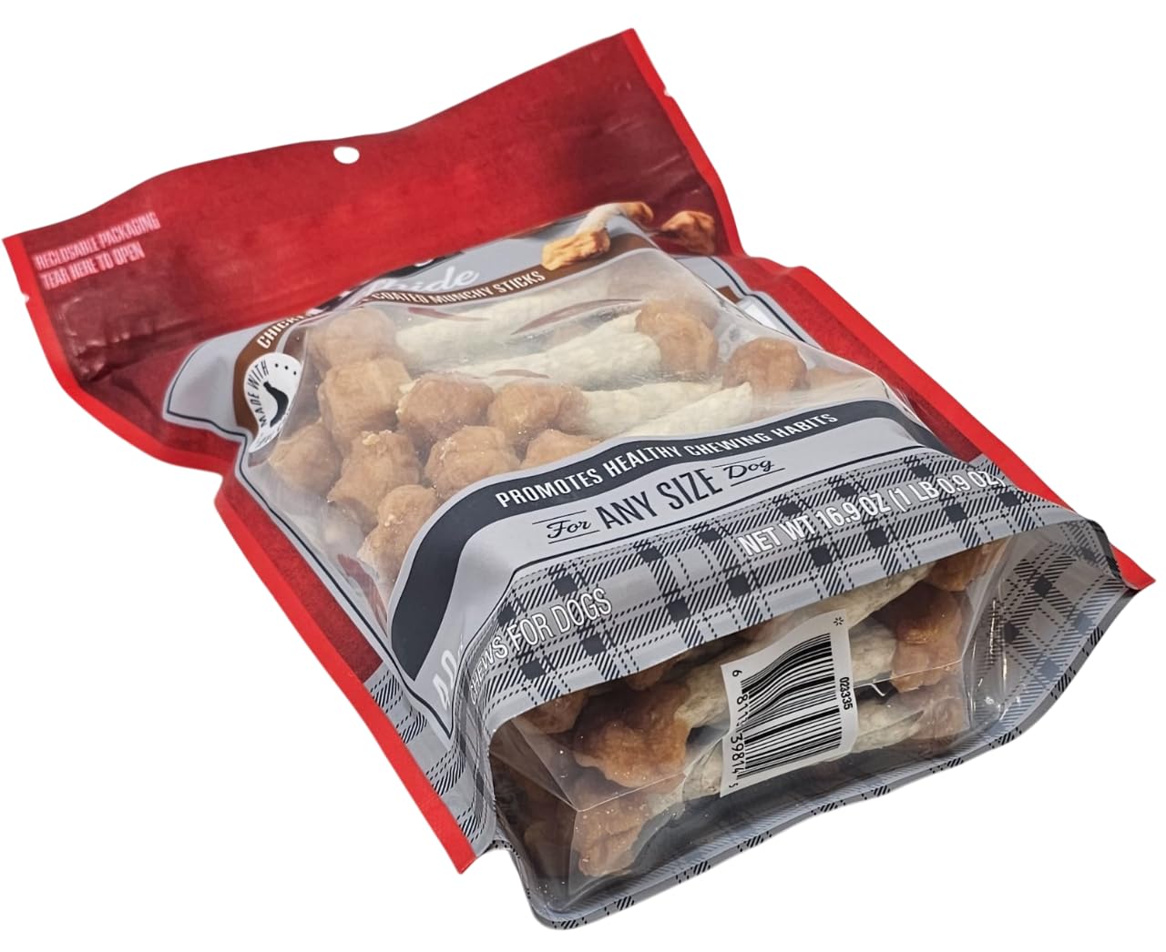 Ol' Roy palito masticable revestido de carne, apto para perros de cualquier tamaño