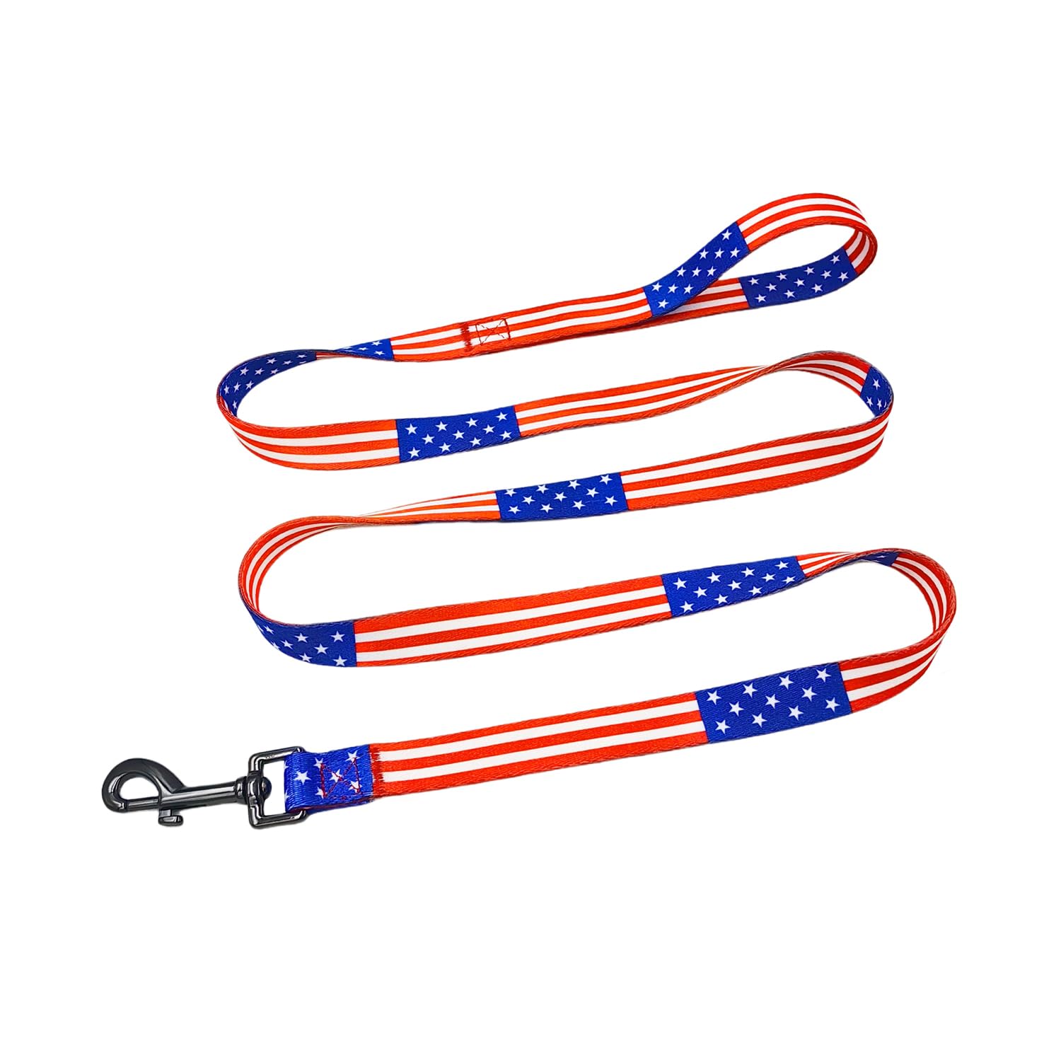 Olahibi diseño con bandera para perros, aporta estilo visible en cada paseo.