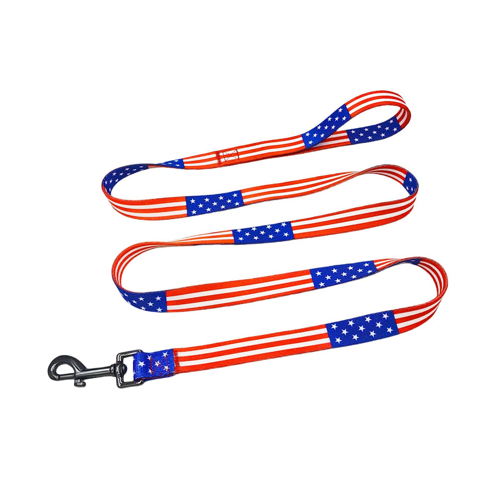 Olahibi diseño con bandera para perros, aporta estilo visible en cada paseo.
