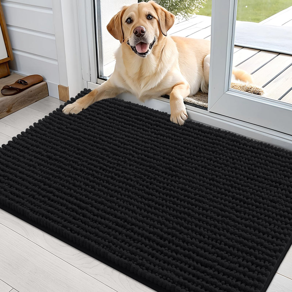 OLANLY alfombra de entrada para perros, vista general: protege suelos de barro y humedad