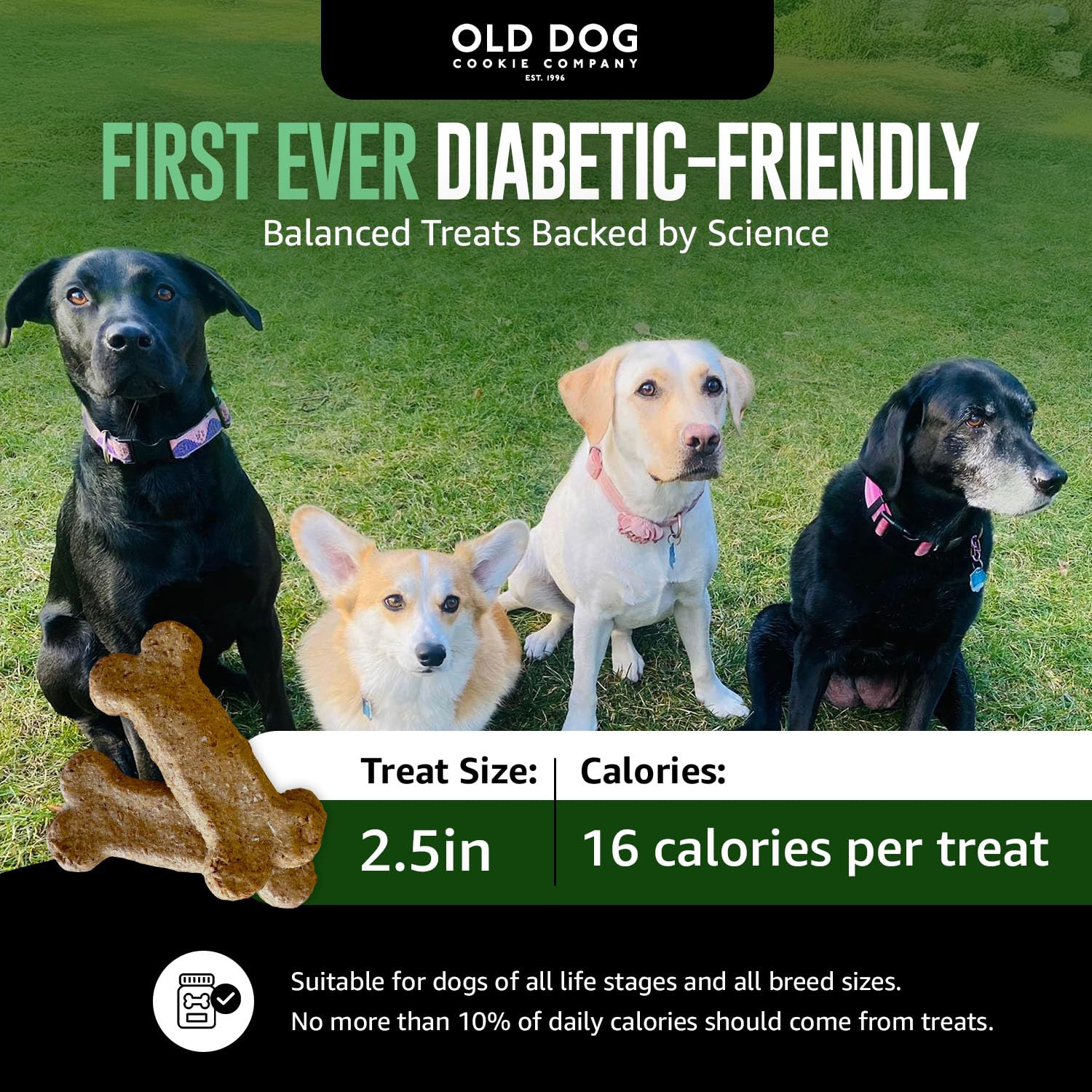 Old Dog Cookie Company bajo indice glucémico para perros